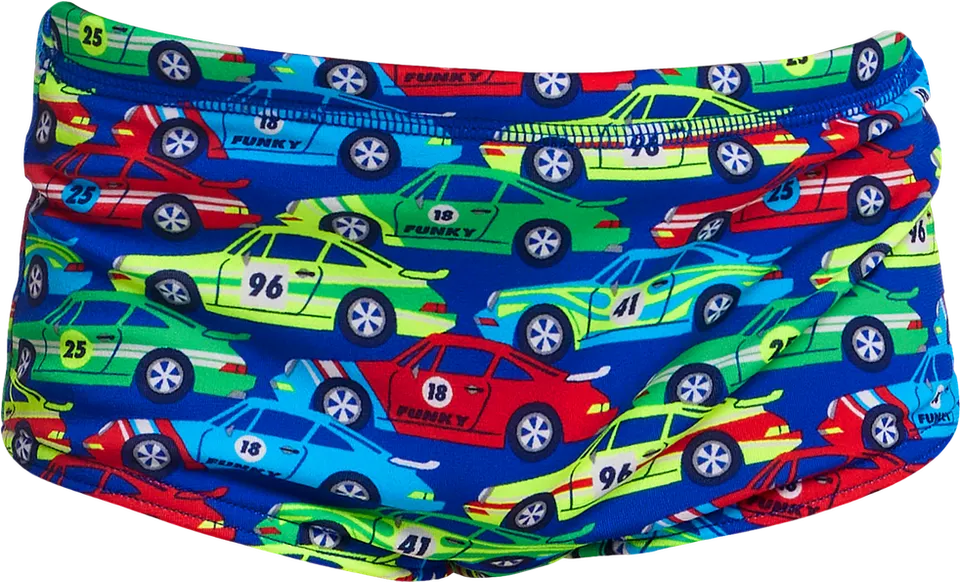 Плавки FUNKY TRUNKS Toddler Boys Car Stacker - 3