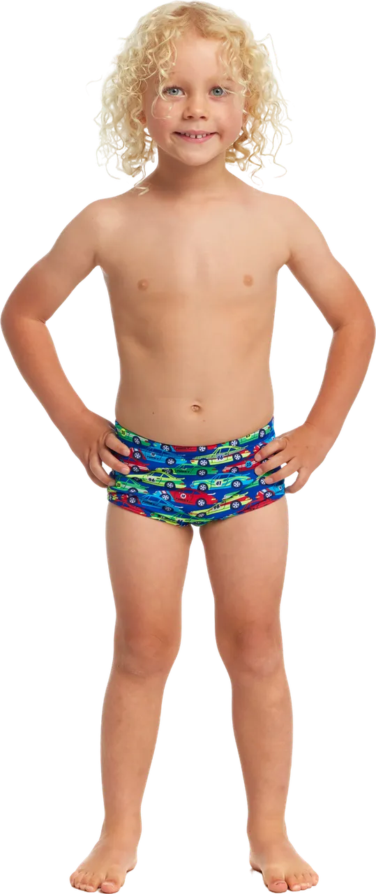 Плавки FUNKY TRUNKS Toddler Boys Car Stacker - 1