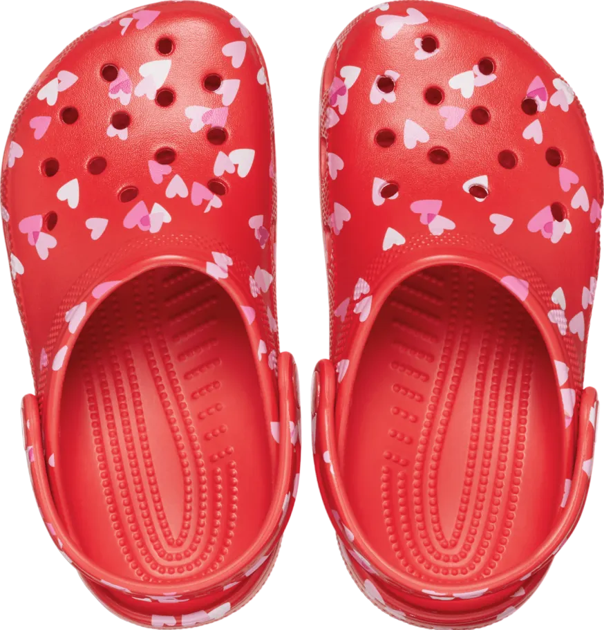 Crocs classic vday clog k cherry red - 1