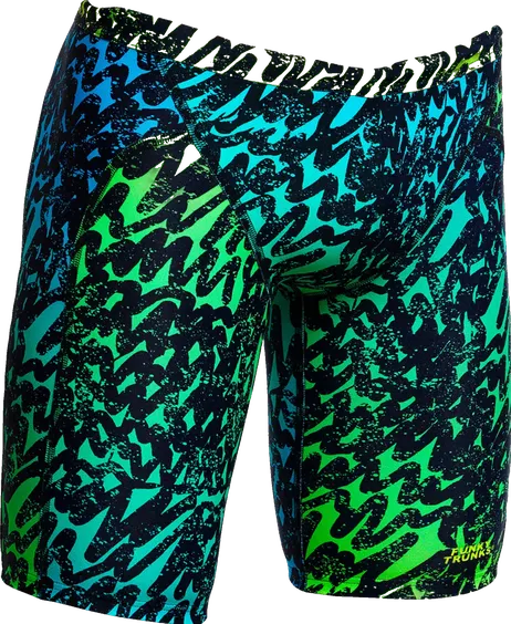 Джаммеры FUNKY TRUNKS Boys Training Jammers Spraying Alive - 3