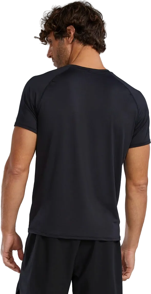 Футболка TYR Men's ClimaDry Men's Raglan Tech Solid Heather (001) - 2
