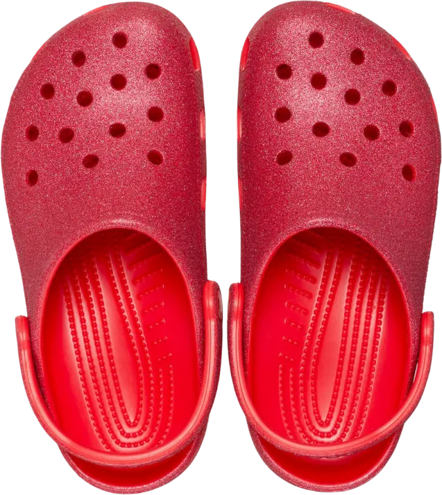 Сабо Crocs Classic Glitter Clog (Red) - 1