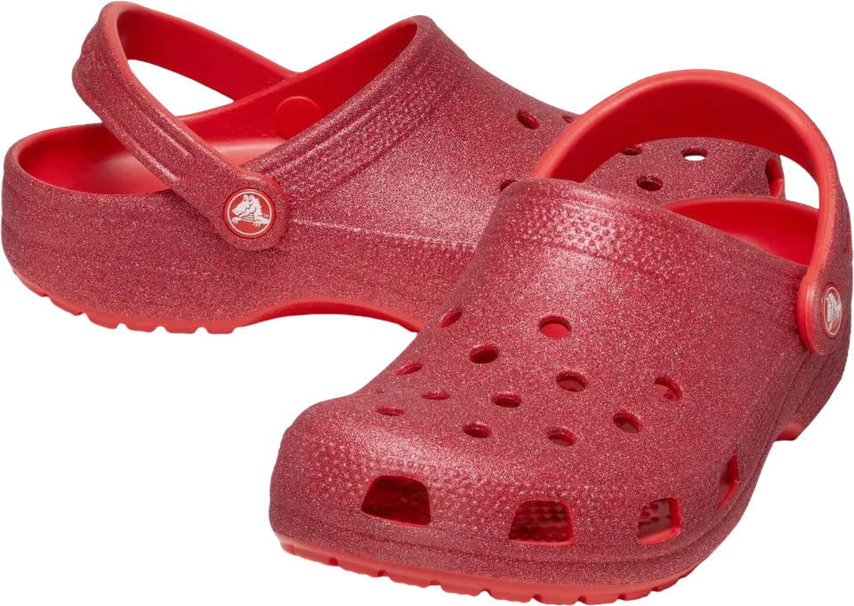 Сабо Crocs Classic Glitter Clog (Red) - 2