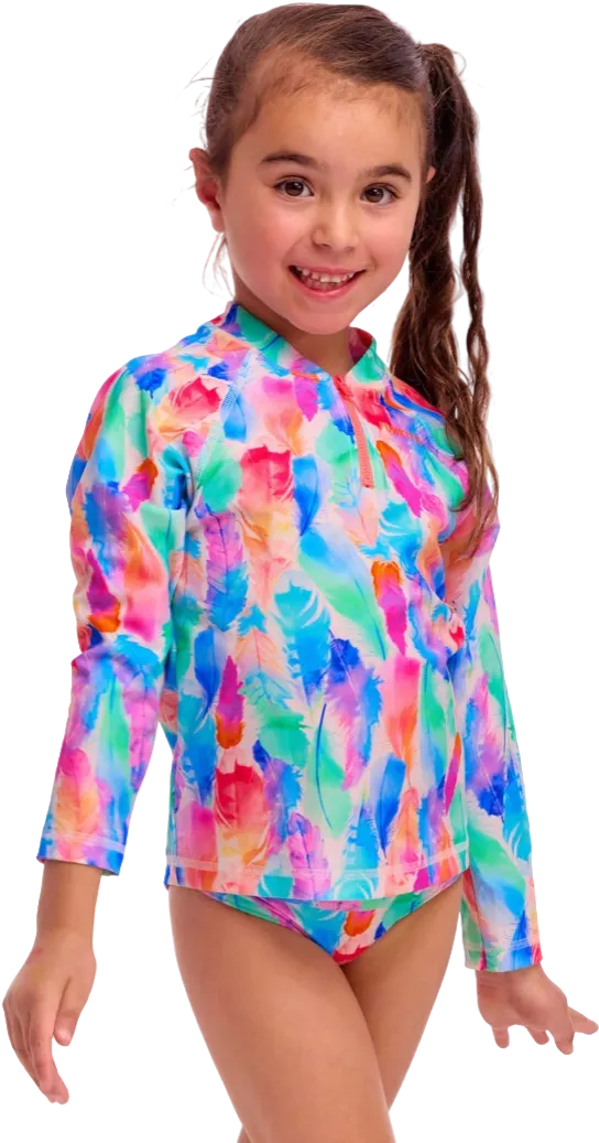 Купальник FUNKITA Toddler Girl's Tickle Pink (Zippy Rash Vest) - 1