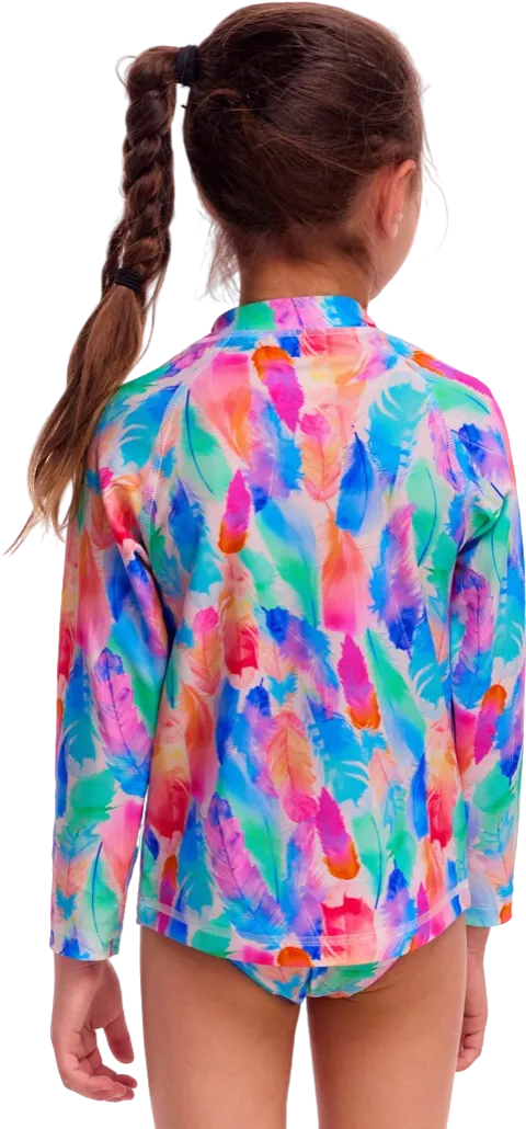 Купальник FUNKITA Toddler Girl's Tickle Pink (Zippy Rash Vest) - 2