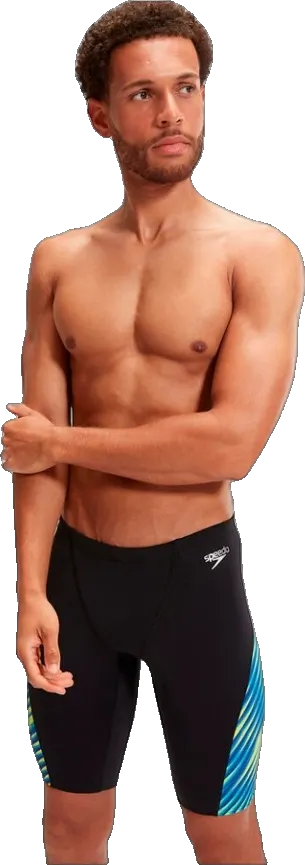 Джаммеры мужские Speedo Allover Digital V-Cut Jammer (сине-зел) - 1