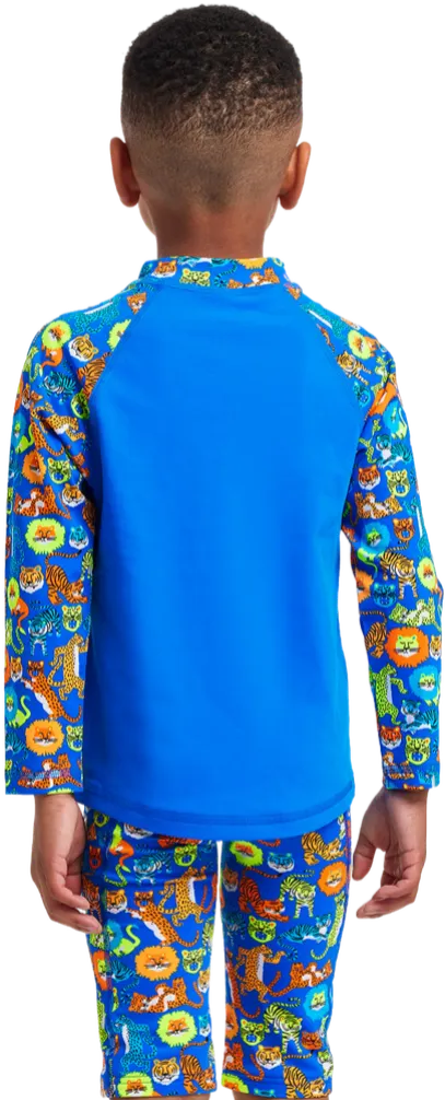 Лонгслив FUNKY TRUNKS Toddler Boys Big Cat Bash - 2