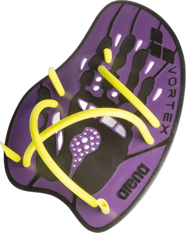 Лопатки Arena Vortex Evolution Hand Paddles, plum-artic_lime - 2