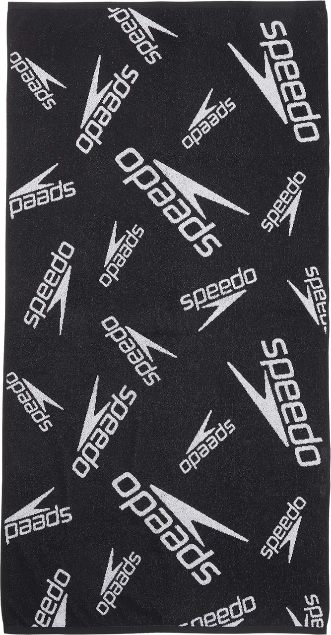 Полотенце Speedo Boom Allover (black/white) - 1