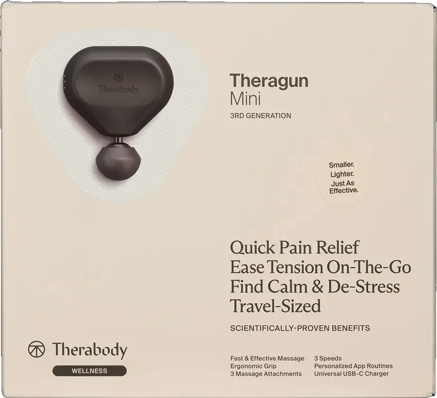 Перкуссионный массажер Theragun Mini 3 Black - 3