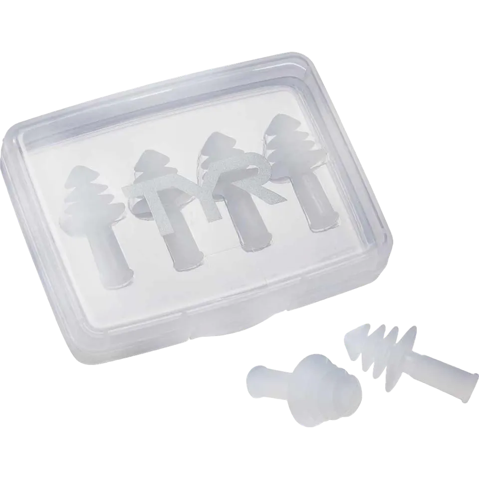 Беруши для бассейна TYR Ergo Flex Ear Plugs - 4 Pack (2 Pairs) Белый (101)