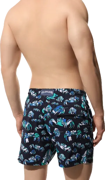 Плавательные Шорты VILEBREQUIN Moorise Hermit Crab BLUE MARINE - 2