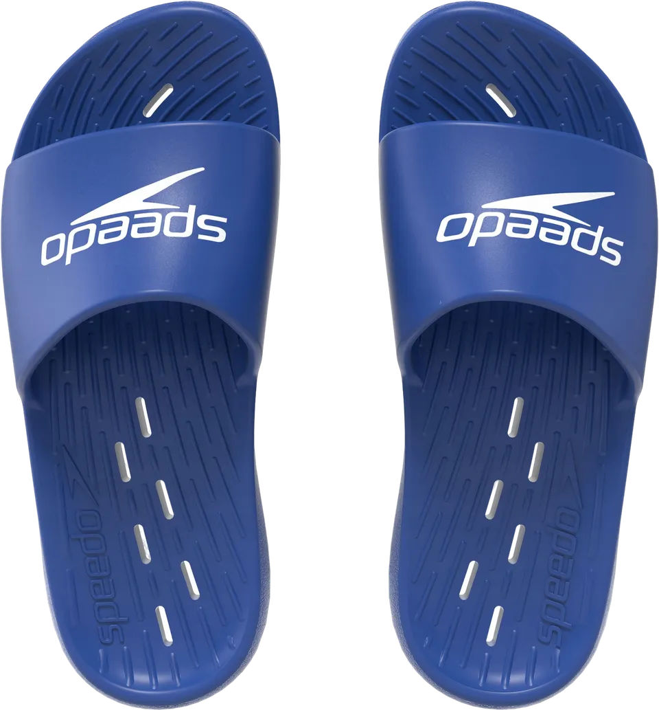Шлепанцы SPEEDO SLIDES ONE PIECE AM NAVY/WHITE сине-белые - 1