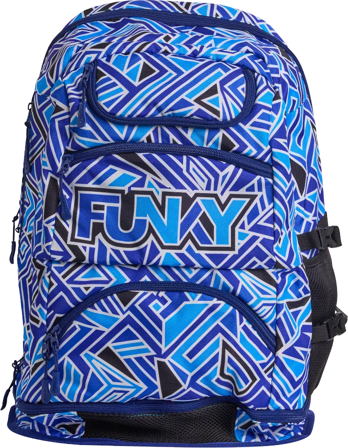 Рюкзак FUNKY Blue Bits - 1