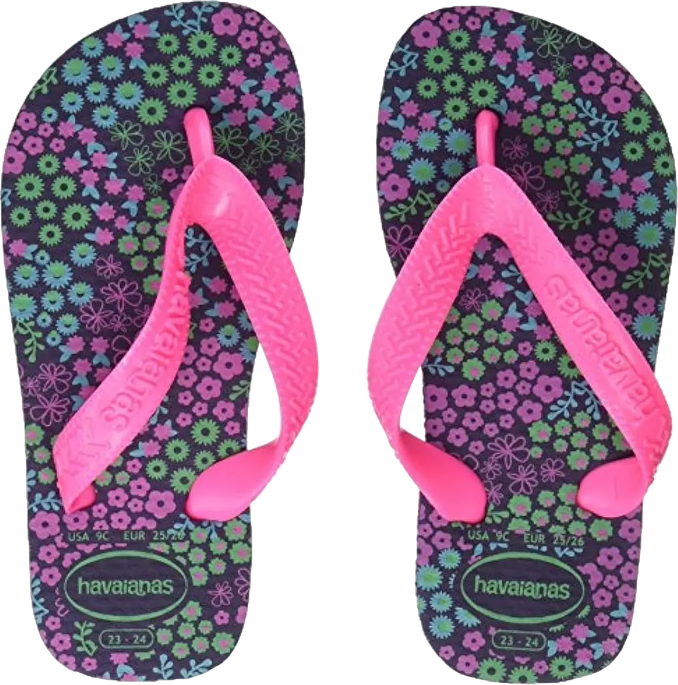 Шлепанцы Havaianas Kids Flores Roxo