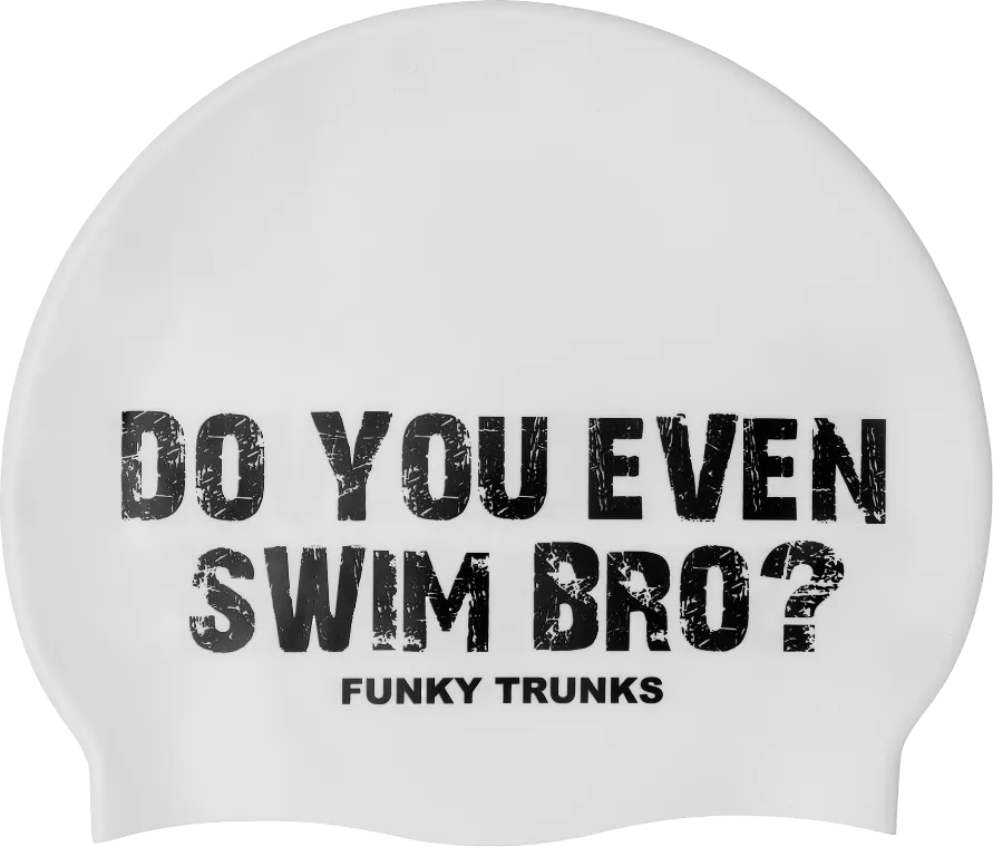 Шапочка FUNKY TRUNKS White Swim Bro
