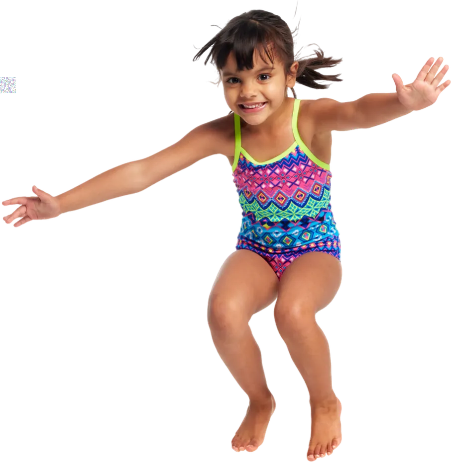 Купальник FUNKITA Toddler Girl's Kris Kringle - 1