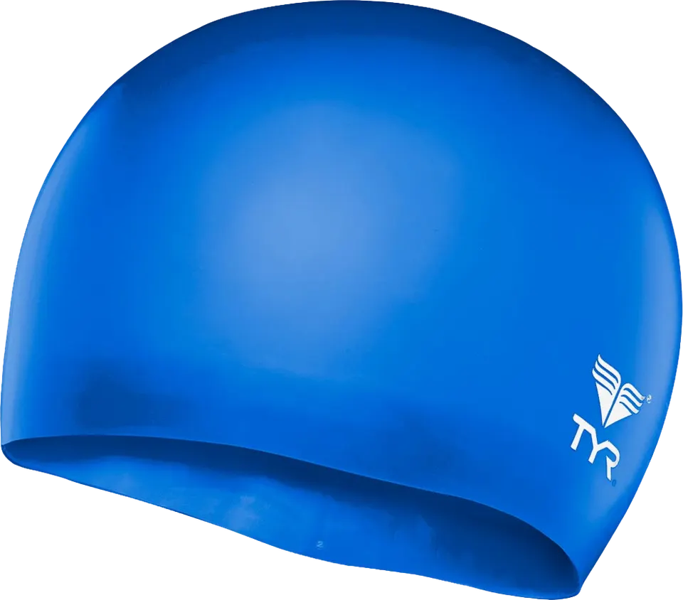 Шапочка плавательная подростковая TYR Wrinkle-Free Junior Silicone Cap (428)