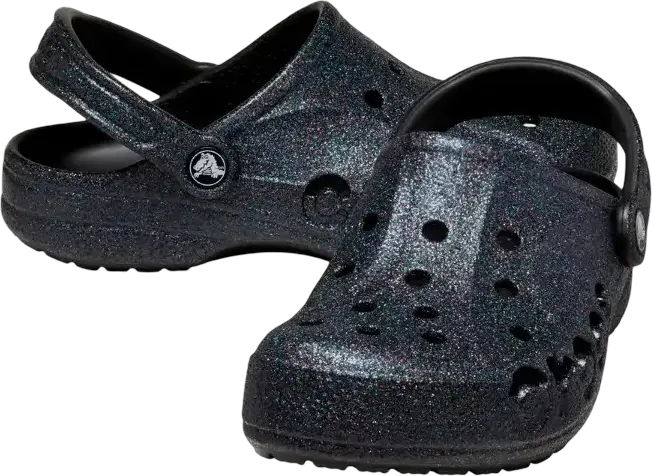 Сабо Crocs Baya Black Glitter Clog - 2