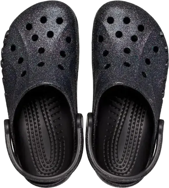 Сабо Crocs Baya Black Glitter Clog - 1