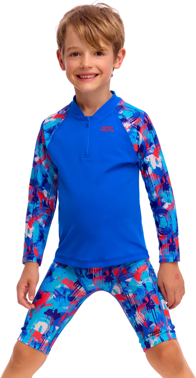 Лонгслив FUNKY TRUNKS Toddler Boys Messy Messy Messy - 1