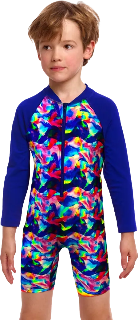 Лонгслив FUNKY TRUNKS Toddler Boys Wet Wave
