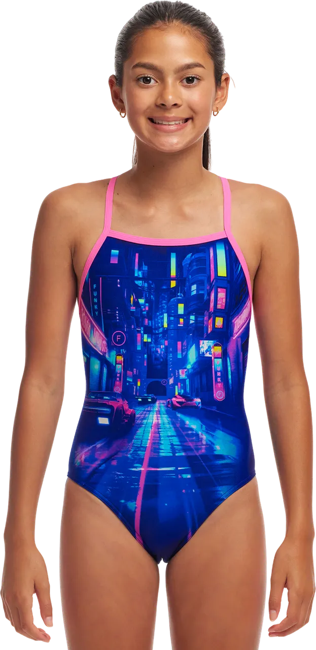 Купальник FUNKITA Girl's Cyber City - 1
