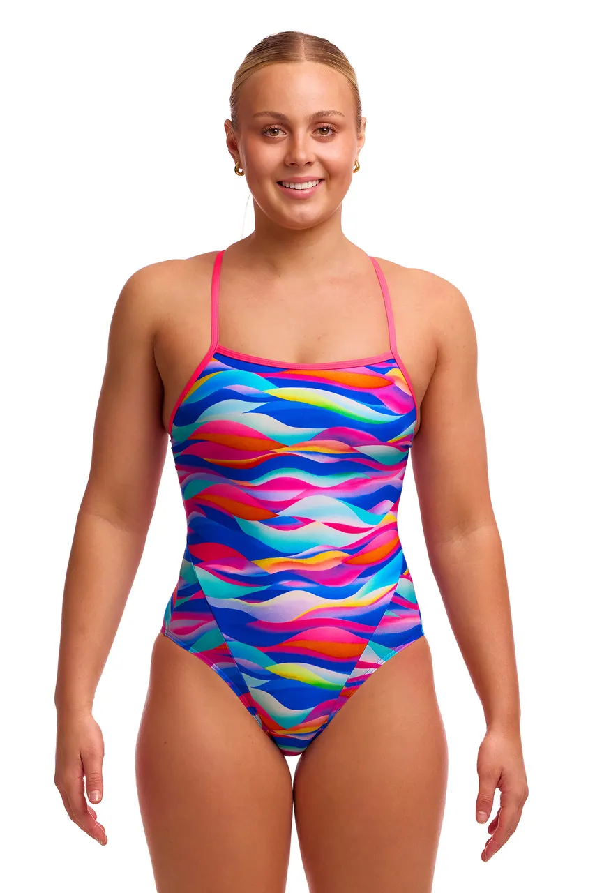 Купальник FUNKITA Royal Wave (Single Strap) - 1