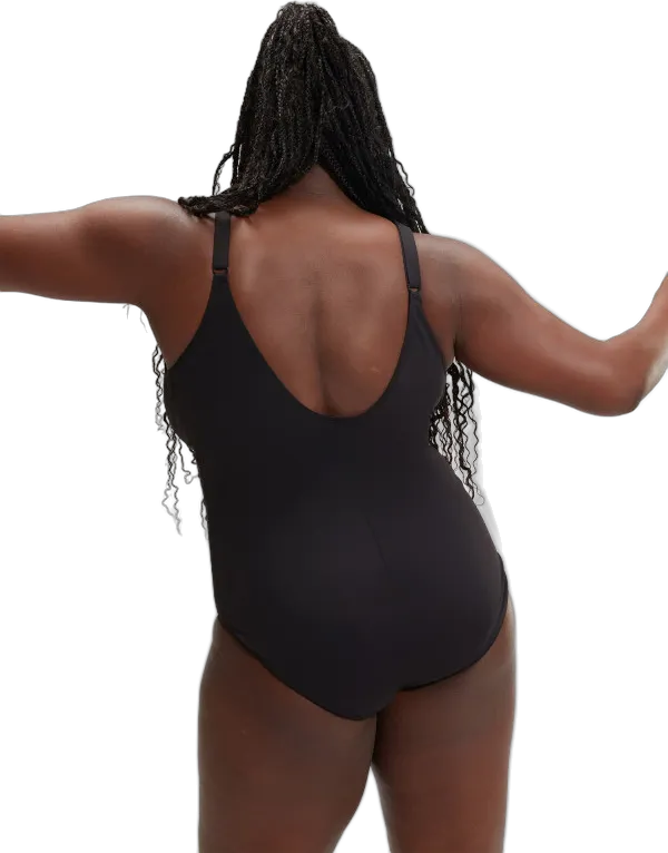 Купальник женский Speedo SPDSCU AQUANITE 1PC AF + BLACK черный - 3