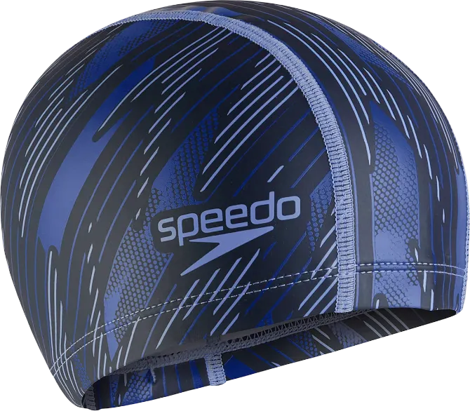 Шапочка Speedo Boom Ultra Pace Cap черный-синий - 1