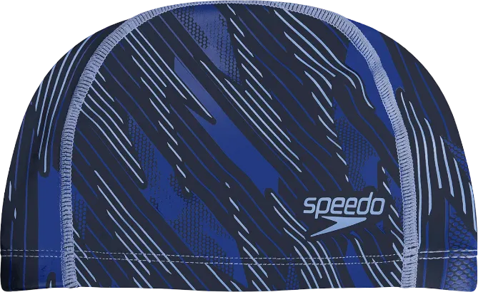 Шапочка Speedo Boom Ultra Pace Cap черный-синий - 2