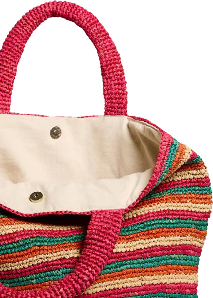Сумка Seafolly Stripe Woven Tote (Multi) - 3