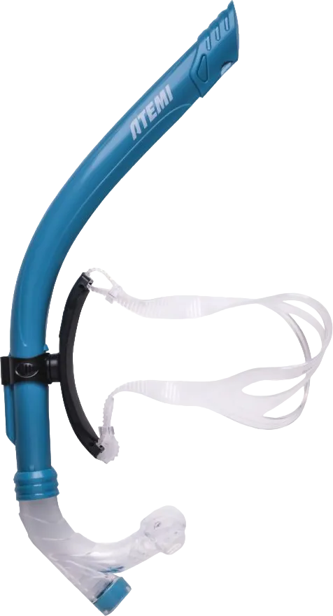 Трубка для плавания Atemi Classic snorkel, Бирюзовый