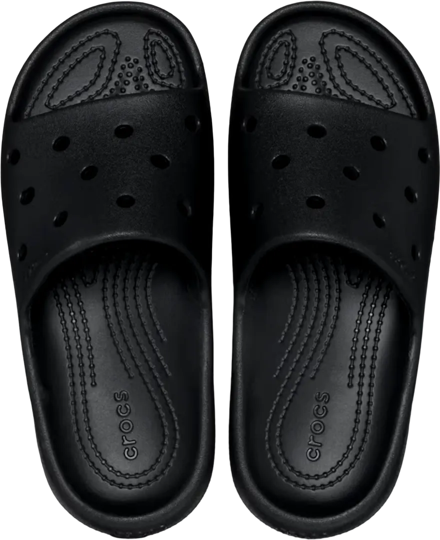 Шлепанцы детские Crocs Classic Slide Black Noir - 1
