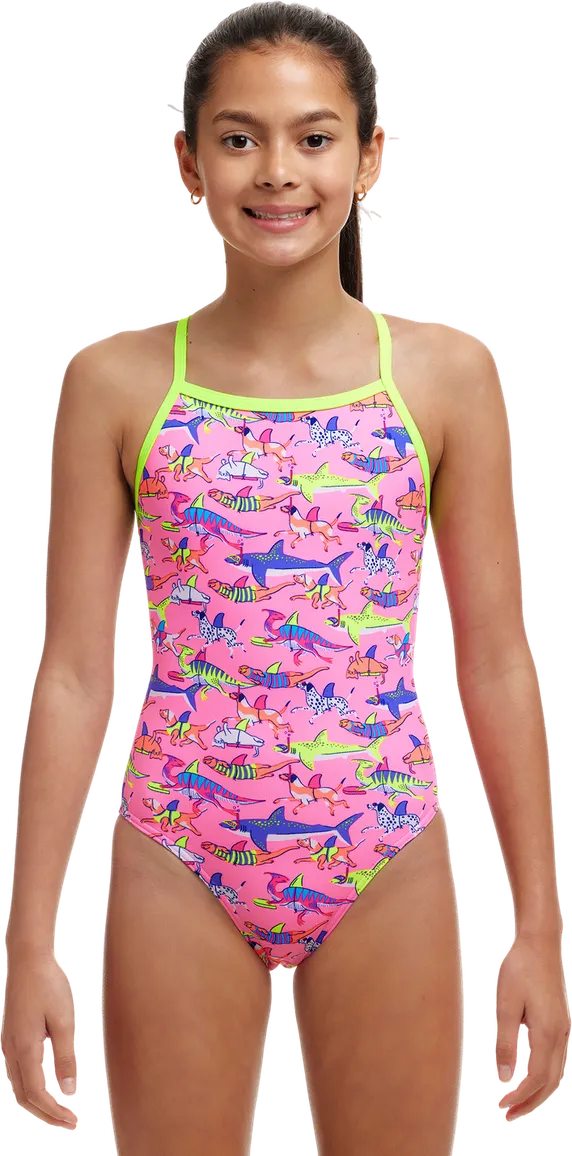 Купальник FUNKITA Girl's Learner Lane - 1