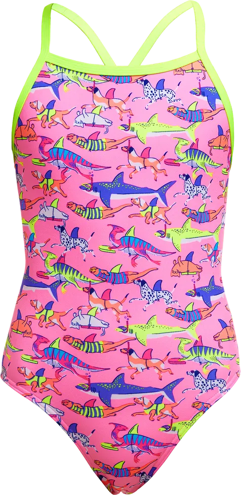 Купальник FUNKITA Girl's Learner Lane - 3