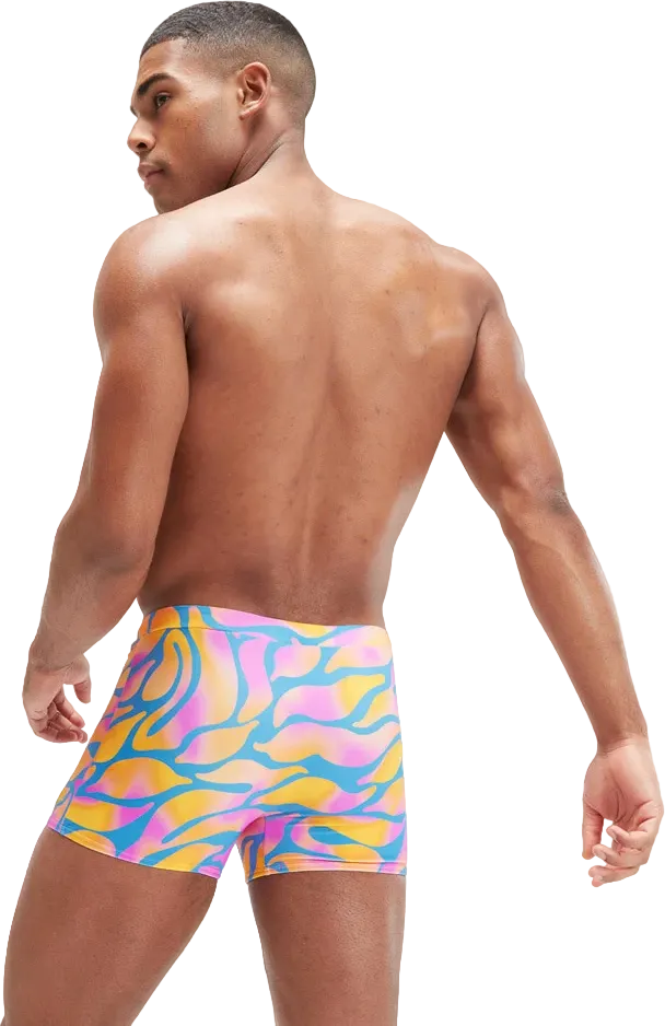 Плавки-шорты Speedo escape (синий,фиолетовый,оранжевый) - 2