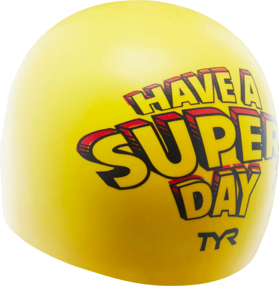 Шапочка для плавания TYR Super Day Swim Cap (720) - 2