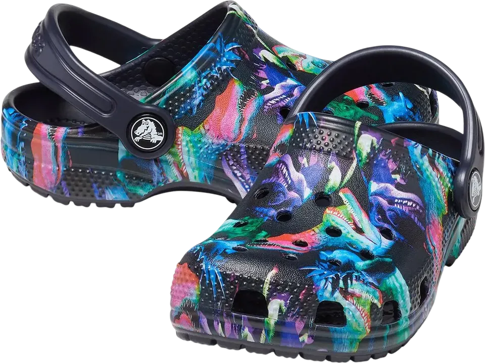 Сабо детские Crocs Classic Dino Clog t - 2