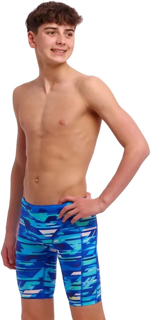 Джаммеры FUNKY TRUNKS Boys Training Jammers Pace Racer - 1