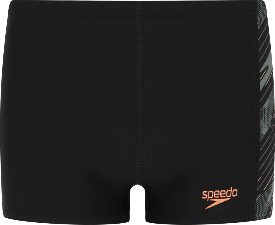 Плавки-шорты для мальчиков Speedo HYPRBM PNL AQSHRT черный/зеленый - 3