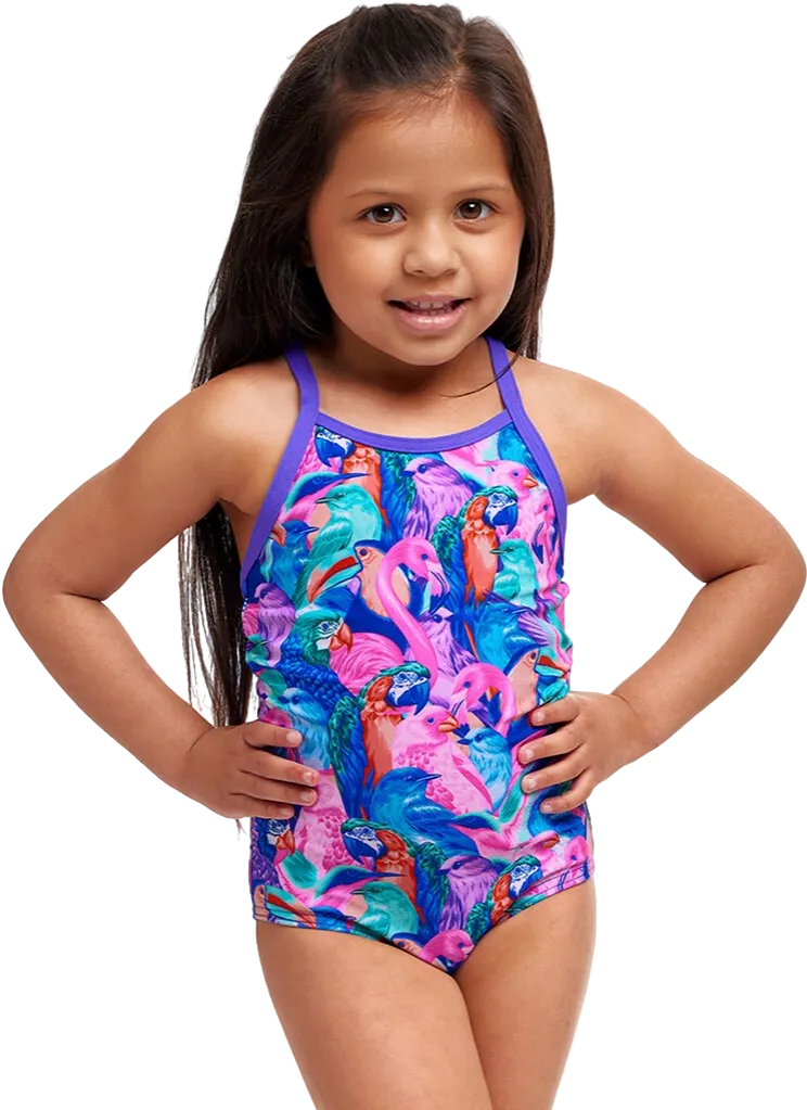 Купальник FUNKITA Toddler Girl's Birds Gone Wild - 2