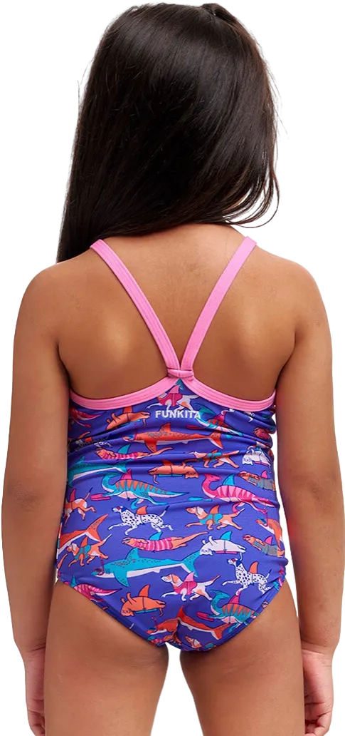 Купальник FUNKITA Toddler Girl's Doggie Paddle - 2