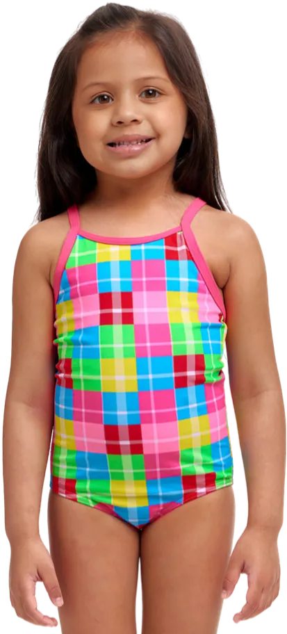 Купальник FUNKITA Toddler Girl's Party Patch - 1