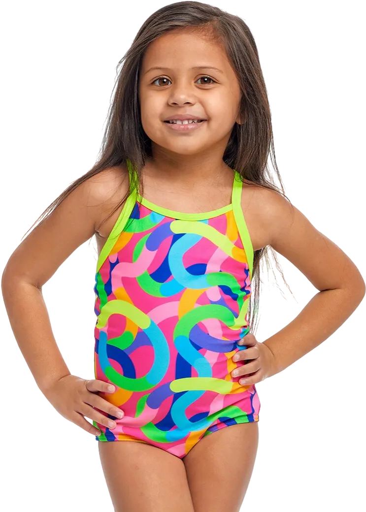 Купальник FUNKITA Toddler Girl's Curly Wurly - 1