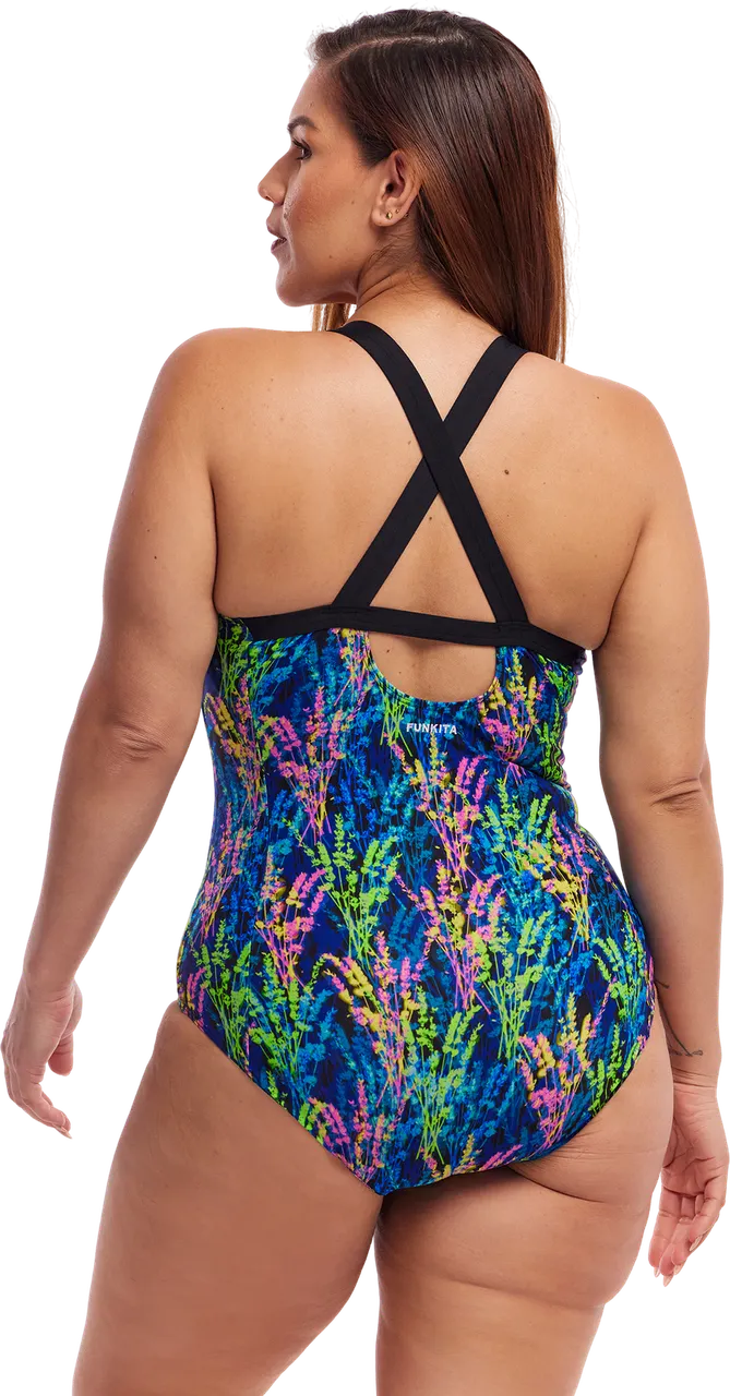 Купальник FUNKITA с поддержкой Midnight Meadow - 2