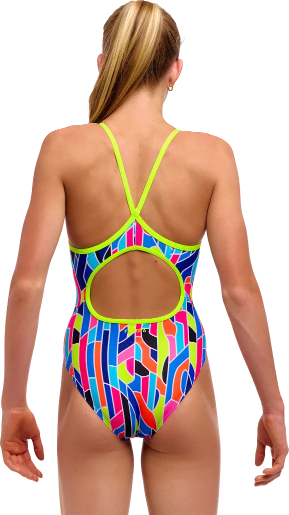Купальник FUNKITA Girl's Fault Lines (Diamond Back) - 2