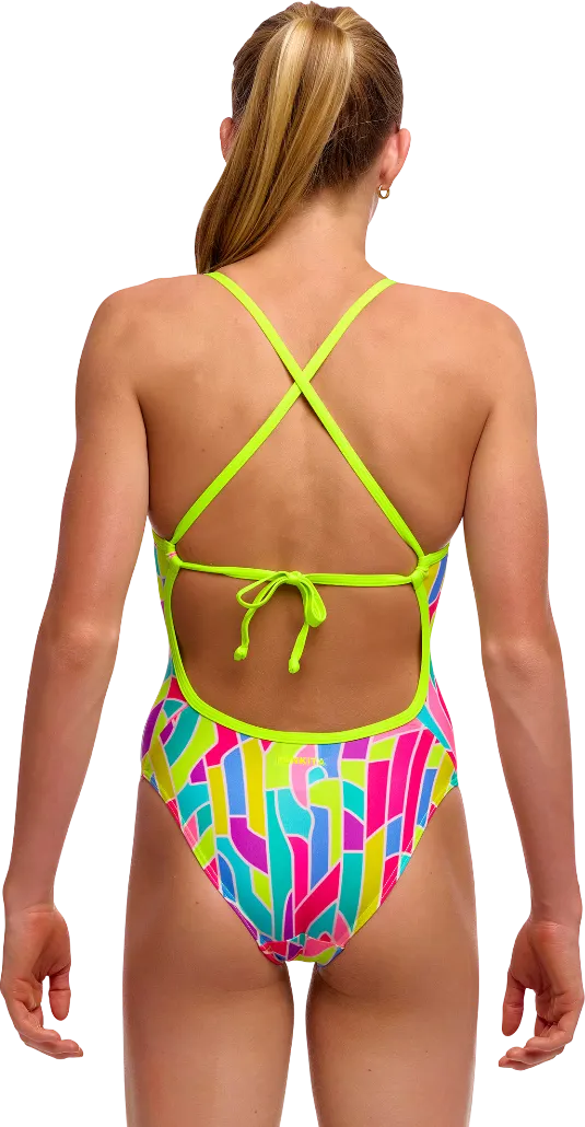 Купальник FUNKITA Girl's Candy Cracks (Tie Me Tight) - 2