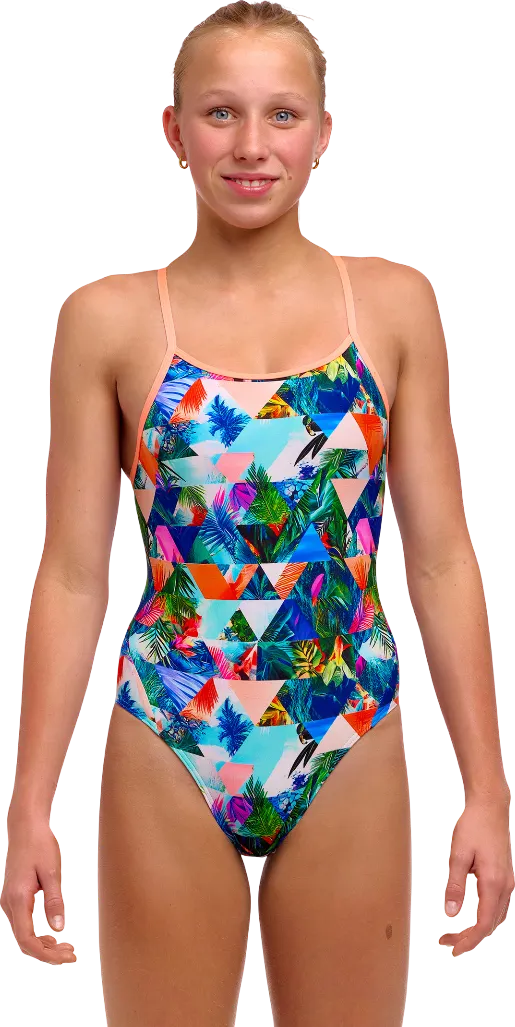 Купальник FUNKITA Girl's Palm Prism (Diamond Back) - 1