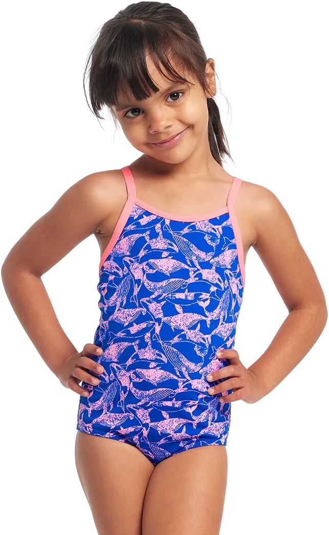 Купальник FUNKITA Toddler Girl's Minky Pinky - 1